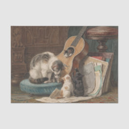 Papel De Seda Os músicos de Henriette Ronner-Knip