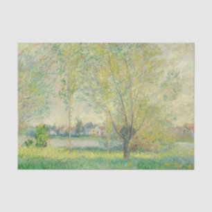 Papel De Seda Os Willows de Claude Monet