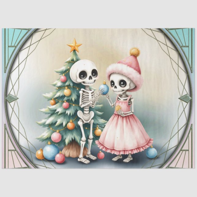 Papel De Seda Ossos, bolas, e um pouco de magia (Frente )