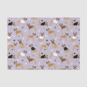 Papel De Seda Ossos e patas de fronteira