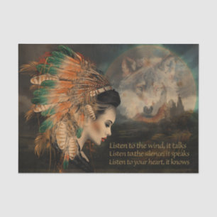 Papel De Seda Ouça o vento