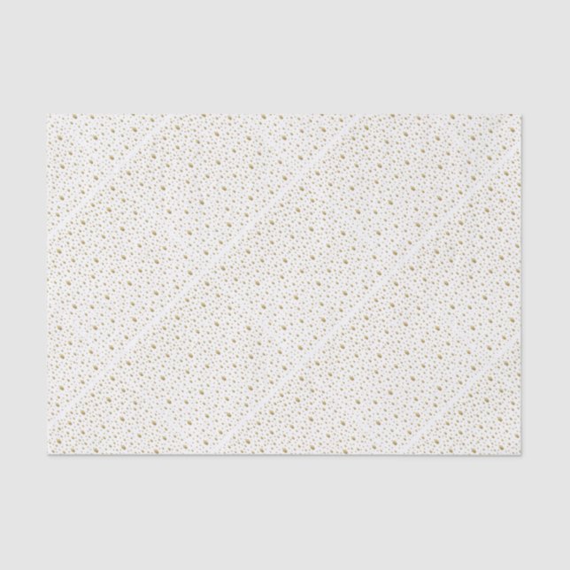 Papel De Seda ouro budda em branco (Frente )