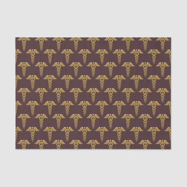 Papel De Seda Ouro duplo Cobra (Frente )