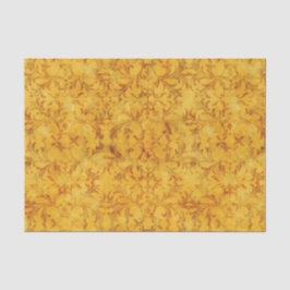 Papel De Seda Ouro e damasco de Brown