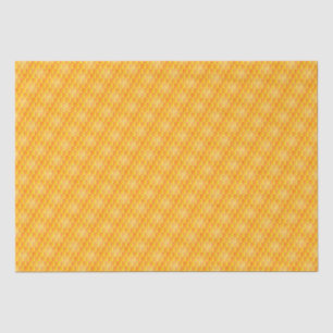 Papel De Seda Ouro Honeycomb Pattern