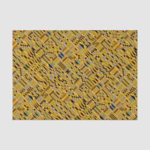 Papel De Seda Ouro Kente - Tecido