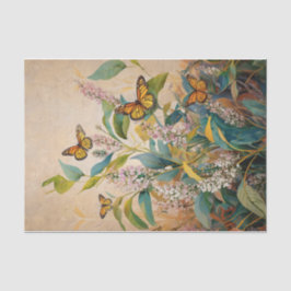 Papel De Seda Ouro Monarca Milkweed & Meadow Tissue Paper