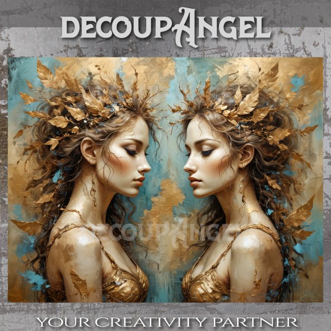 Papel De Seda Ouro Mora a Desvinculação de Irmãs (Criador carregado)