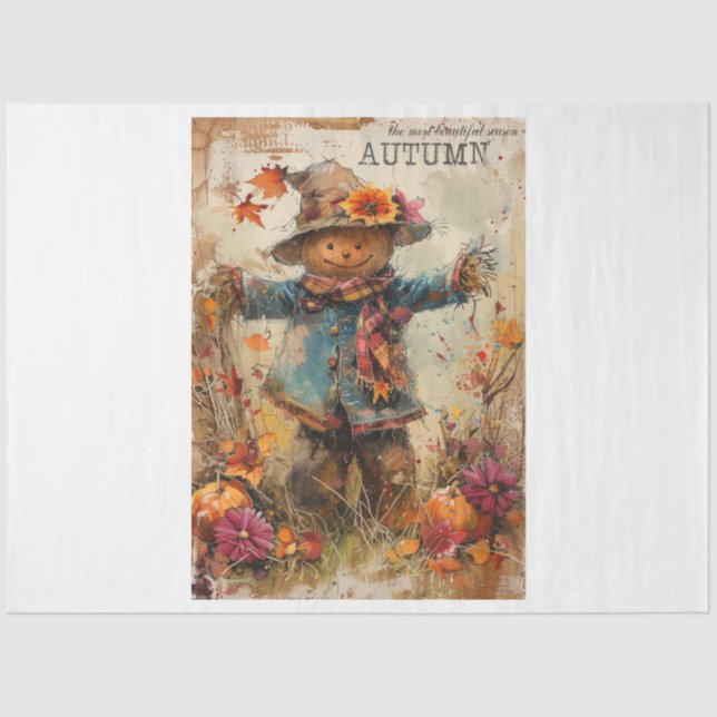 Papel De Seda Outono (Frente )