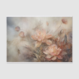 Papel De Seda Outono Floral Ação de Graças Halloween Decoupage