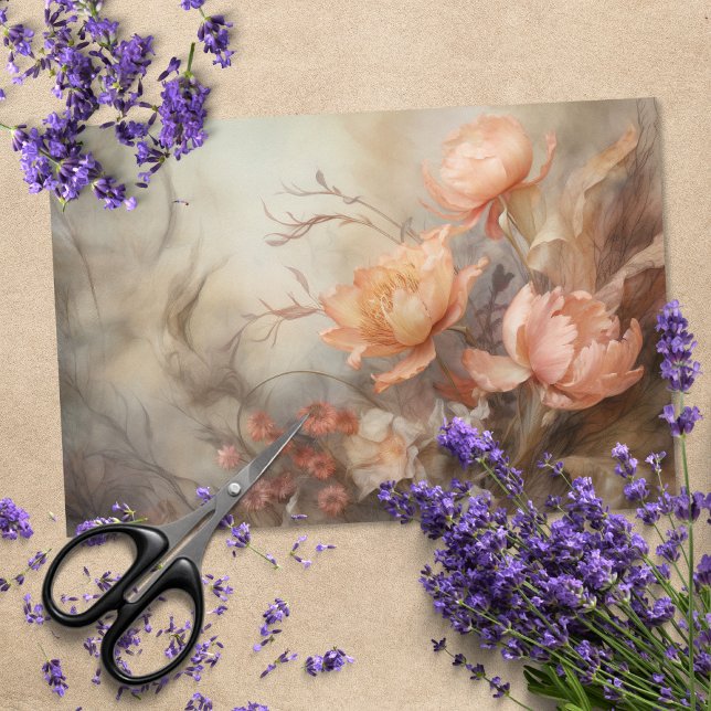 Papel De Seda Outono Floral Dia de Ação de Graças Halloween Deco (Criador carregado)