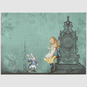 Papel De Seda Outra Alice no País das Maravilhas Design 18