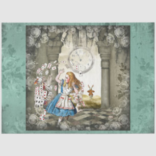 Papel De Seda Outra Alice no País das Maravilhas Design 59