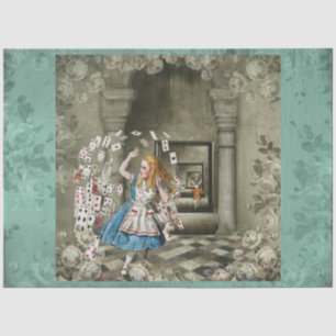 Papel De Seda Outra Alice no País das Maravilhas Design 60