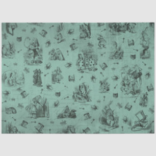 Papel De Seda Outra Alice no País das Maravilhas Design 62