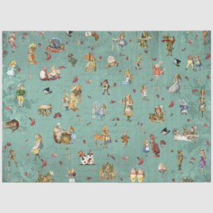 Papel De Seda Outra Alice no País das Maravilhas Design 63