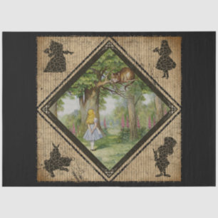 Papel De Seda Outra Alice no País das Maravilhas Design 69