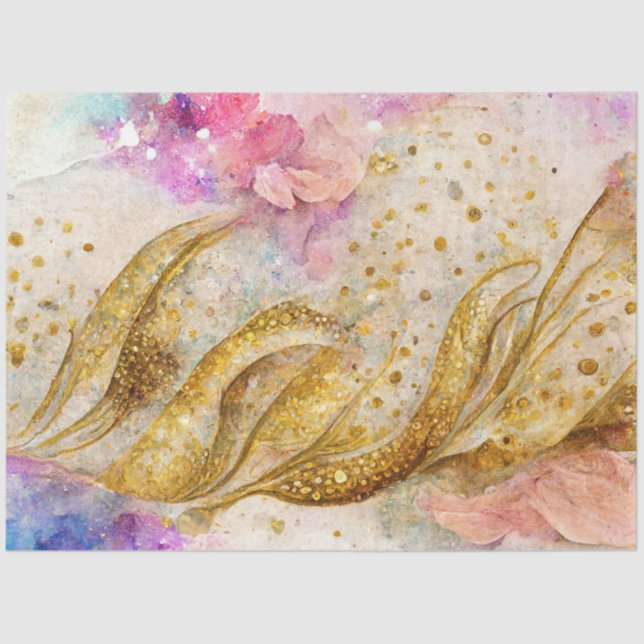 Papel De Seda Outra Sereia Galaxy Series Design 4 (Frente )