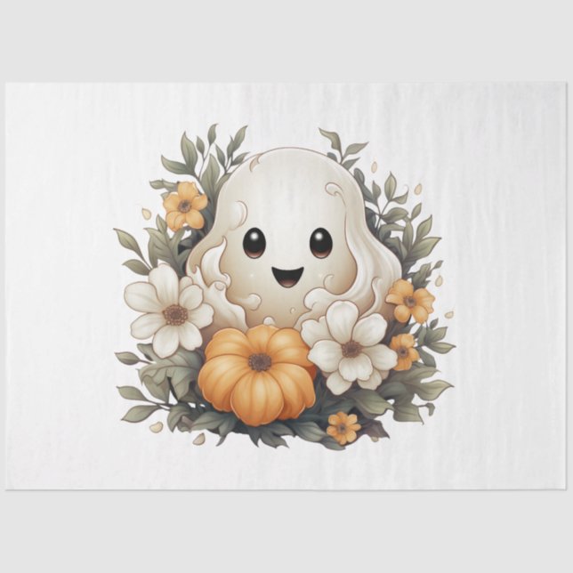 Papel De Seda Outro Design 1 da série Halloween (Frente )