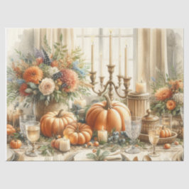 Papel De Seda Ouvest Pumpkins Decoupage
