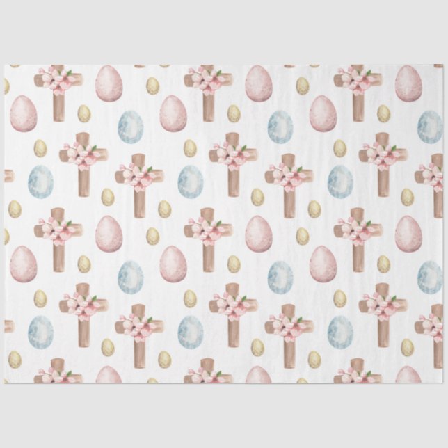 Papel De Seda Ovos de Páscoa Série Design 3 (Frente )