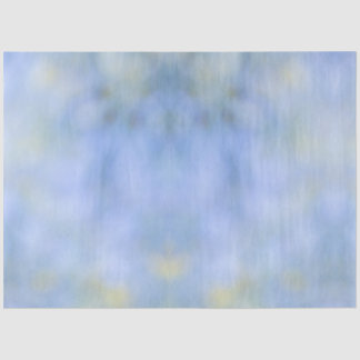Papel De Seda Padrão Azul Amarelo Abstrato Casual