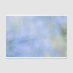 Papel De Seda Padrão Azul Amarelo Abstrato Casual