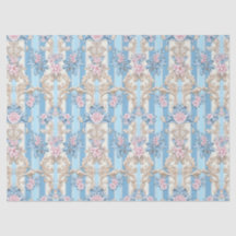 Padrão barroco pastel elegante