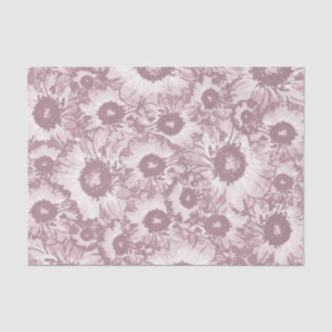 Papel De Seda Padrão Botânico Elegante