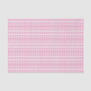 Papel De Seda Padrão Branco Rosa Bonito e Bonito