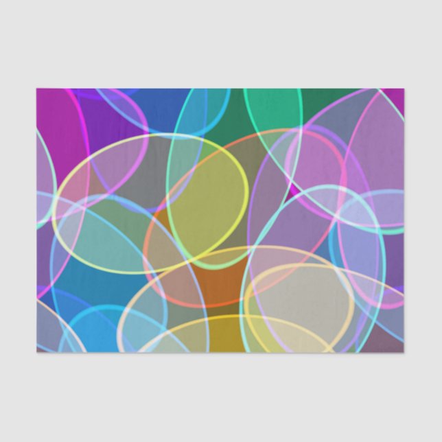 Papel De Seda Padrão brilhante (Frente )