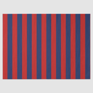 Papel De Seda Padrão brilhante azul esbranquiçado e vermelho ris