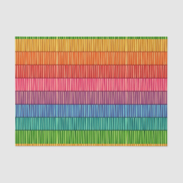 Papel De Seda Padrão Brilhante Strike (Frente )