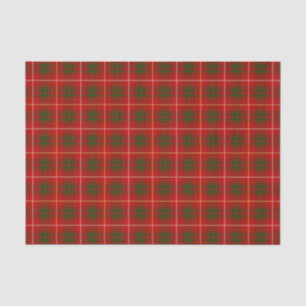 Papel De Seda Padrão Bruce Family Tartan