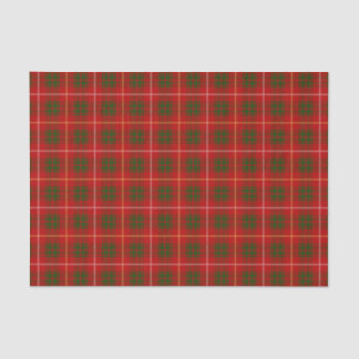 Papel De Seda Padrão Bruce Family Tartan