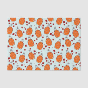 Papel De Seda Padrão Canadiano do Xarope