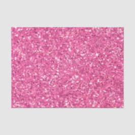 Papel De Seda Padrão cintilante rosa