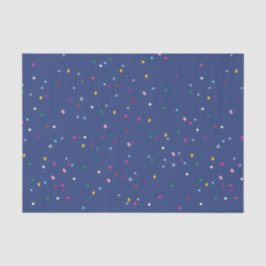 Papel De Seda Padrão Confetti da Festa de Natal Bonita