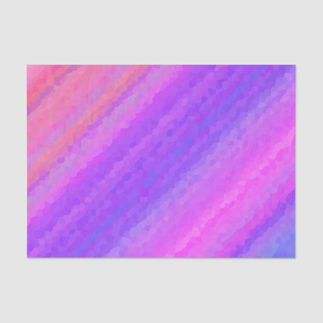 Papel De Seda Padrão contínuo de mosaico abstrato (Frente )