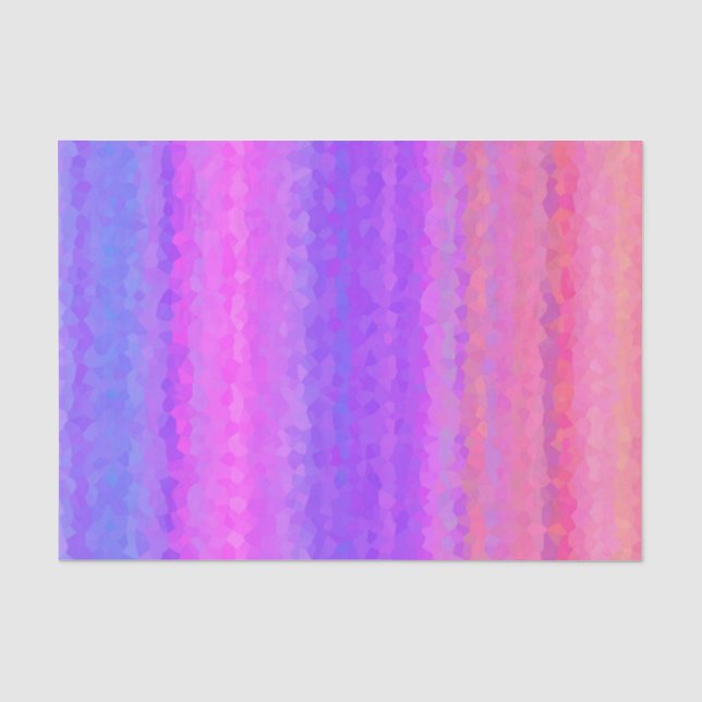 Papel De Seda Padrão contínuo de mosaico abstrato (Frente )