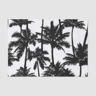 Papel De Seda Padrão da árvore Palm