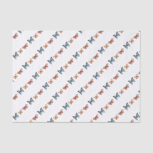 Papel De Seda Padrão da borboleta