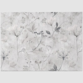 Papel De Seda Padrão da Cinza francesa