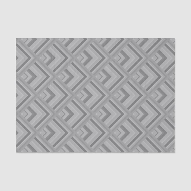 Papel De Seda padrão da escala de cinzas (Frente )
