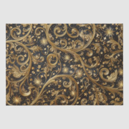 Papel De Seda Padrão de Abstrato de Natal