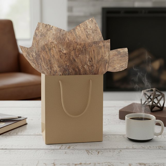 Papel De Seda Padrão de aparência da textura do Latido de árvore (Criador carregado)