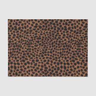 Papel De Seda Padrão de aquarela leopardo