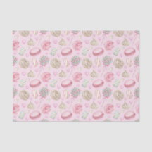 Padrão de Aquarela Rosa-doce
