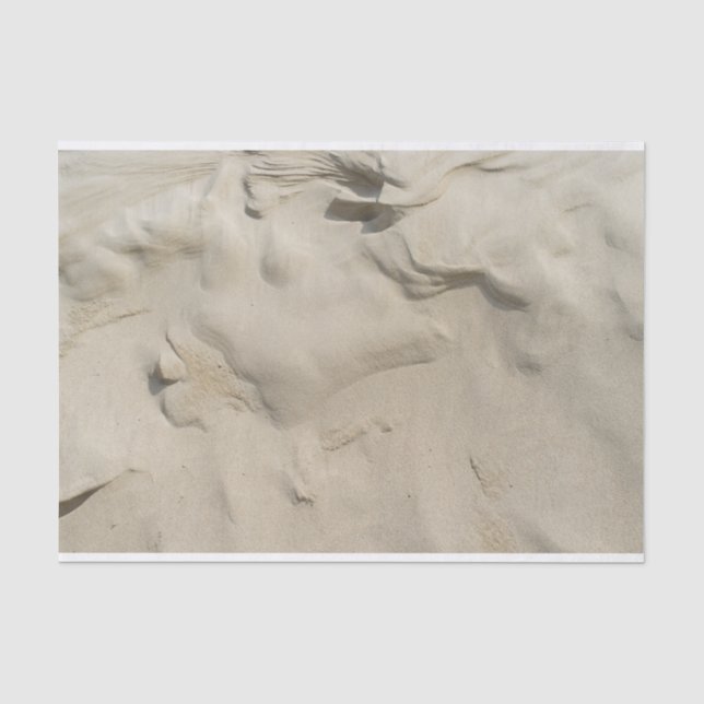 Papel De Seda Padrão de areia (Frente )