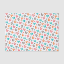 Padrão de Arte Coral Vermelho Cor-de-Rosa Azul Aqu